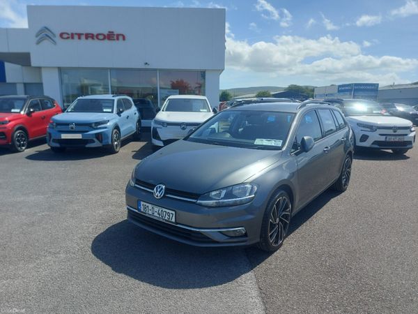 Volkswagen Golf Hatchback, Diesel, 2018, Grey