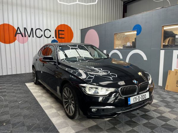BMW 3-Series Saloon, Diesel, 2017, Black