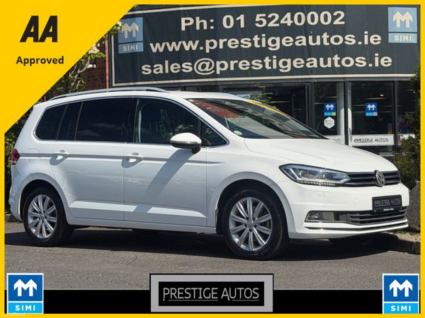 Volkswagen Touran MPV, Petrol, 2016, White