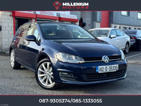 Volkswagen Golf Hatchback, Petrol, 2014, Blue