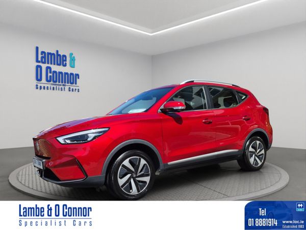 MG ZS Hatchback, Electric, 2022, Red