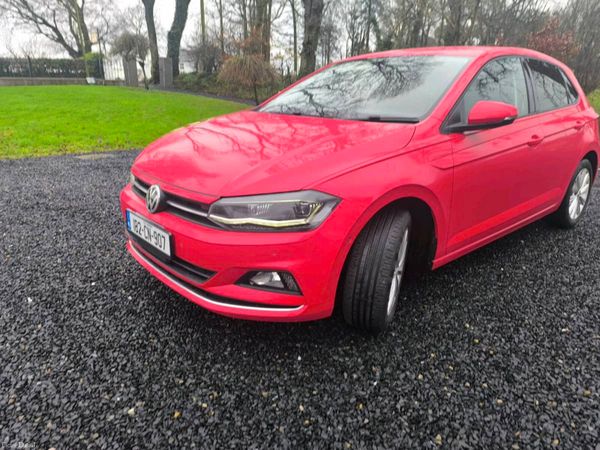 Volkswagen Polo Hatchback, Petrol, 2018, Red