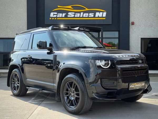 Land Rover Defender SUV, Diesel Hybrid, 2024, Black