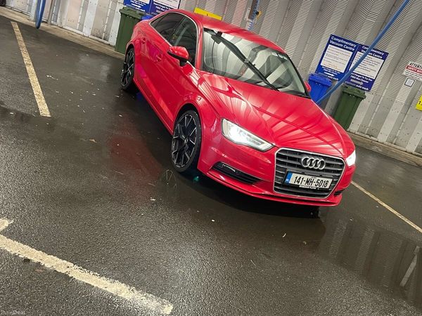 Audi A3 Saloon, Petrol, 2014, Red