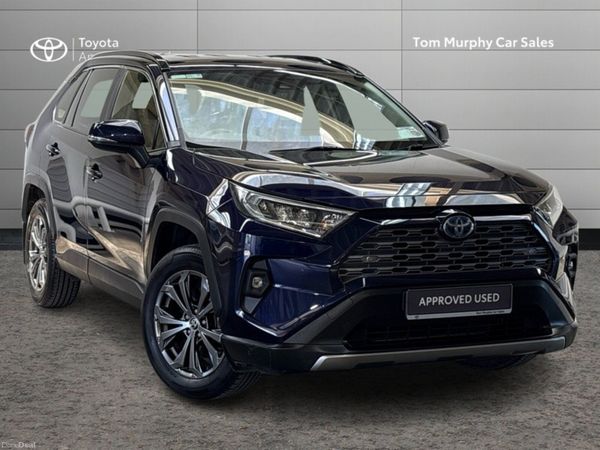 Toyota RAV4 SUV, Petrol Hybrid, 2023, Blue