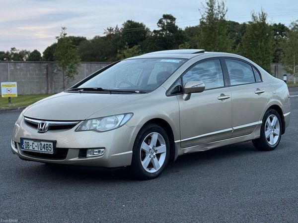 Honda Civic Saloon, Petrol, 2008, Beige