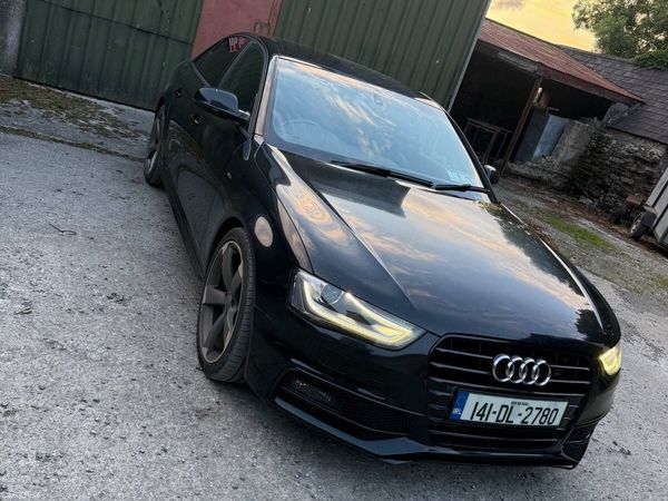 Audi A4 Saloon, Diesel, 2014, Black
