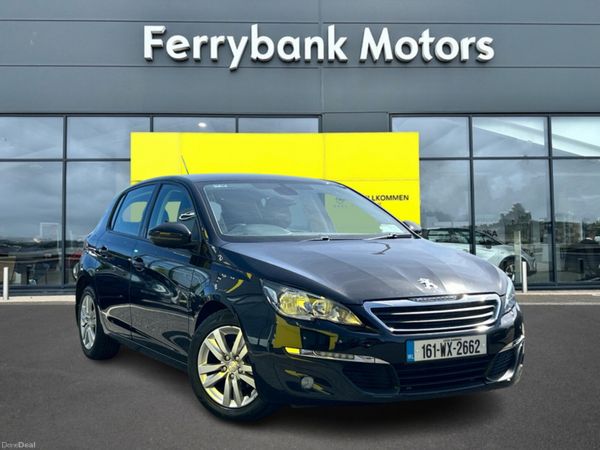 Peugeot 308 Hatchback, Diesel, 2016, Black