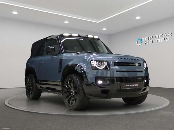 Land Rover Defender SUV, Diesel Hybrid, 2022, Blue