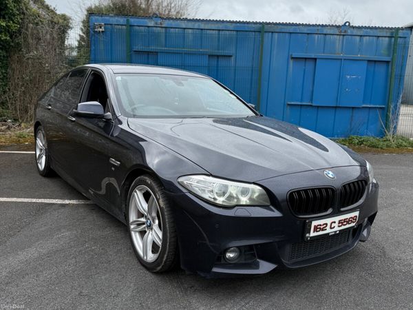BMW 5-Series Saloon, Diesel, 2016, Black