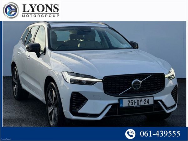 Volvo XC60 SUV, Petrol Plug-in Hybrid, 2025, White