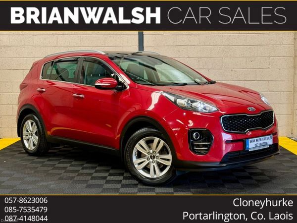 Kia Sportage MPV, Diesel, 2018, Red