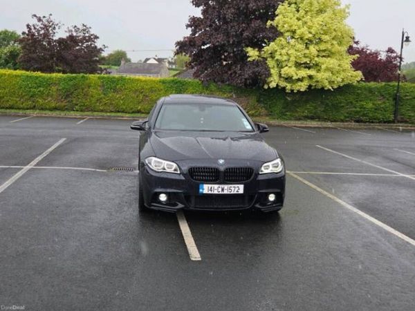 BMW 5-Series Saloon, Diesel, 2014, Black