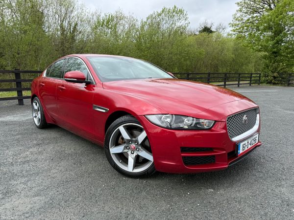 Jaguar XE Saloon, Diesel, 2016, Red