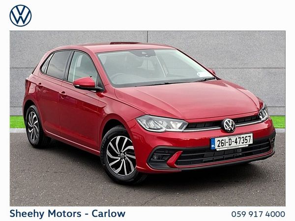 Volkswagen Polo Hatchback, Petrol, 2026, Red