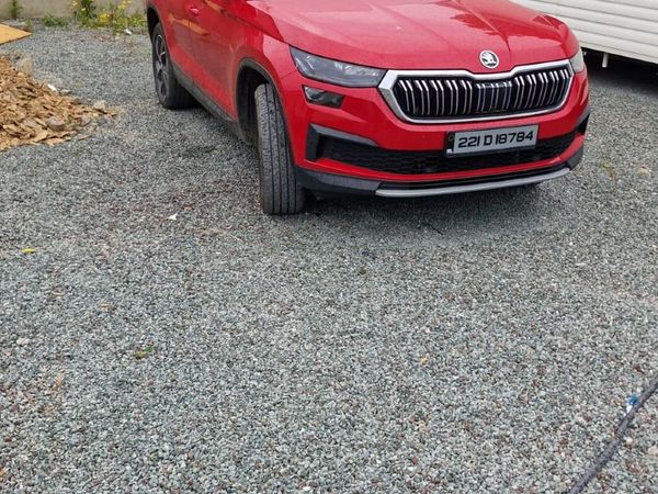 Skoda Kodiaq SUV, Diesel, 2022, Red