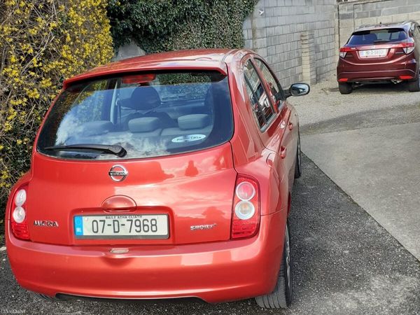 Nissan Micra Hatchback, Petrol, 2007, Red