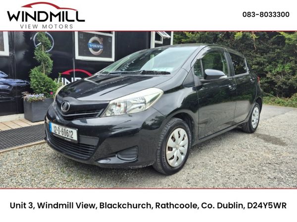 Toyota Vitz Hatchback, Petrol, 2012, Black