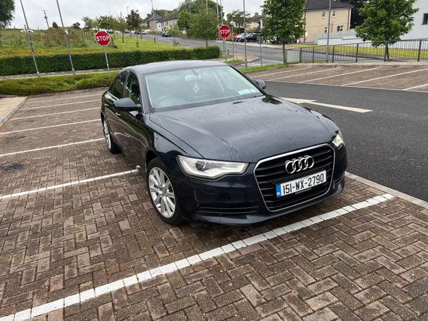 Audi A6 Saloon, Diesel, 2015, Blue