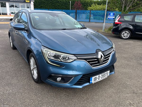 Renault Megane Estate, Diesel, 2018, Blue