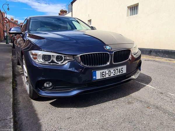 BMW 4-Series Saloon, Diesel, 2016, Blue