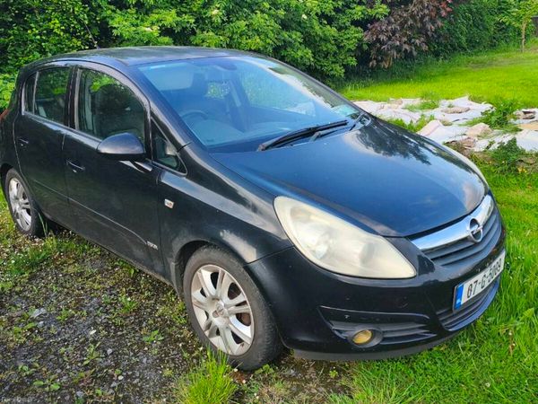 Opel Corsa Hatchback, Petrol, 2007, Black