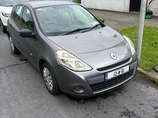 Renault Clio Hatchback, Ethanol Petrol, 2012, Grey