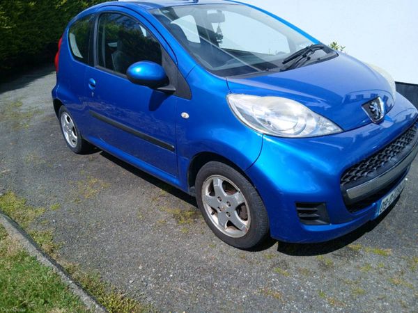 Peugeot 107 Hatchback, Petrol, 2009, Blue