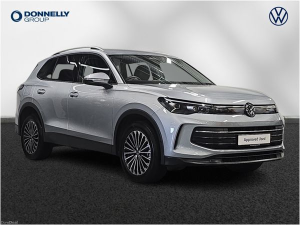 Volkswagen Tiguan Estate, Petrol Hybrid, 2025, Silver