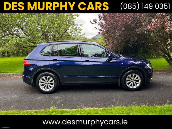 Volkswagen Tiguan SUV, Diesel, 2017, Blue