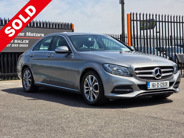 Mercedes-Benz C-Class Saloon, Petrol, 2016, Silver