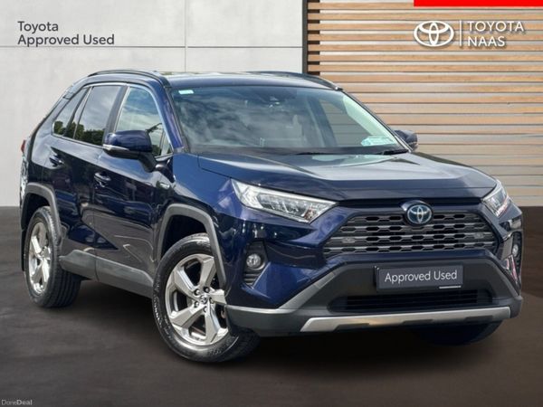 Toyota RAV4 SUV, Petrol Hybrid, 2020, Blue