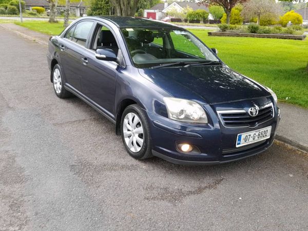 Toyota Avensis Saloon, Petrol, 2007, Blue