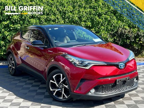Toyota C-HR SUV, Petrol Hybrid, 2018, Red