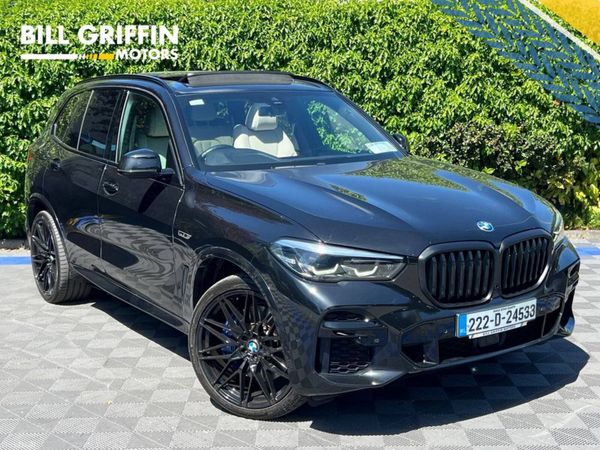 BMW X5 Estate, Petrol Plug-in Hybrid, 2022, Black