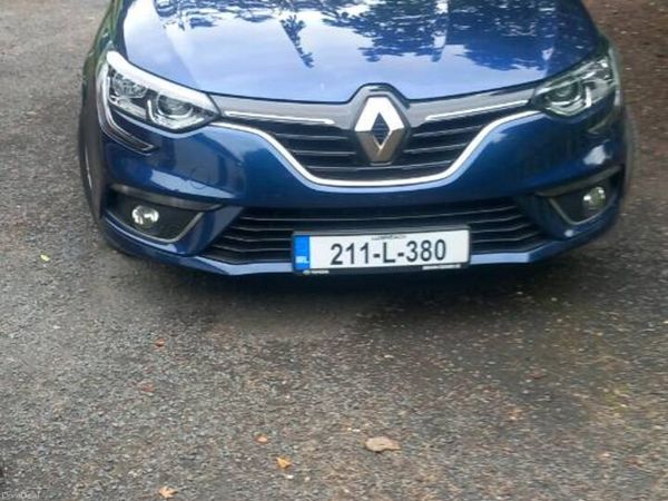 Renault Megane Saloon, Petrol, 2021, Blue