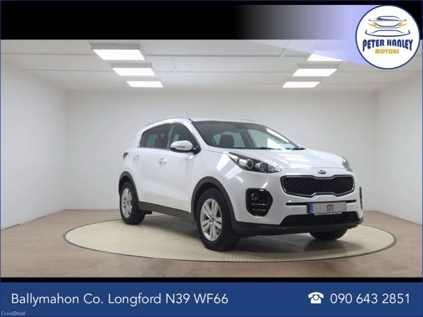 Kia Sportage SUV, Diesel, 2017, White