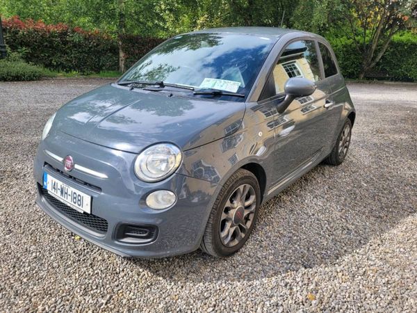 Fiat 500 Hatchback, Petrol, 2014, Grey