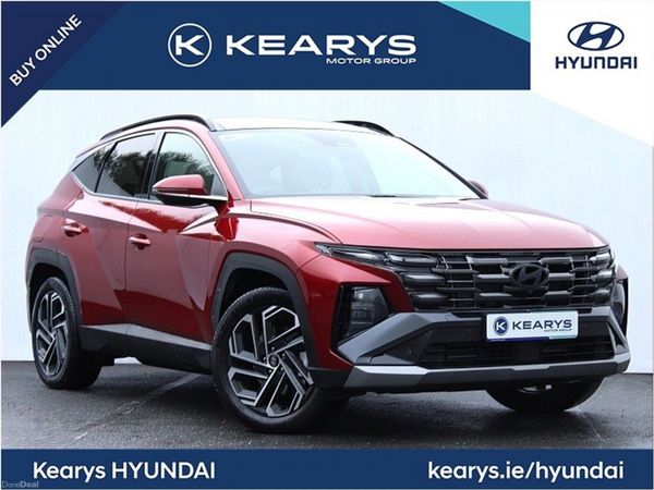Hyundai Tucson SUV, Petrol Plug-in Hybrid, 2026, Red
