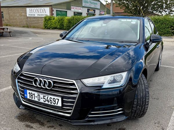 Audi A4 Saloon, Diesel, 2018, Black