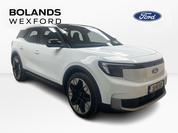 Ford Explorer MPV, Electric, 2026, White