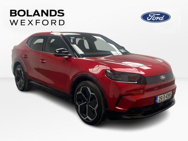 Ford Capri MPV, Electric, 2025, Red