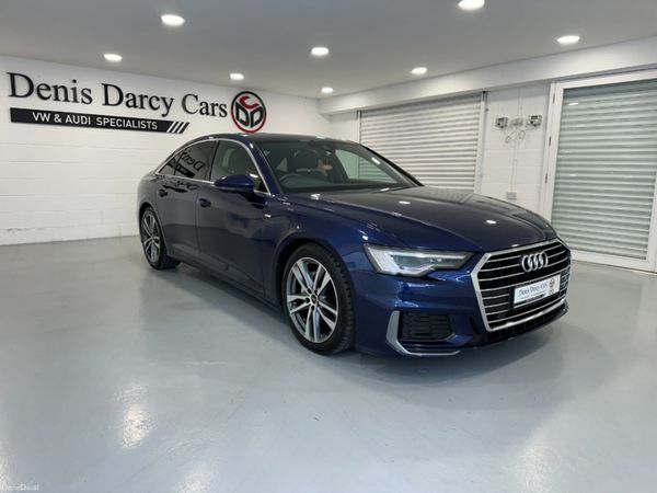 Audi A6 Saloon, Diesel, 2021, Blue