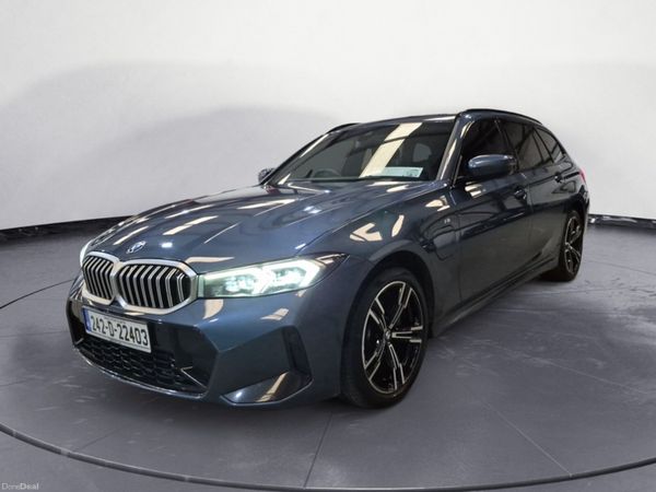 BMW 3-Series Estate, Petrol Plug-in Hybrid, 2024, Blue