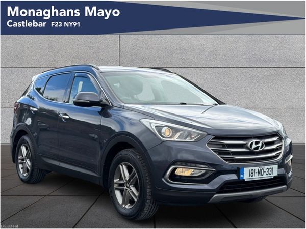 Hyundai Santa Fe SUV, Diesel, 2018, Blue