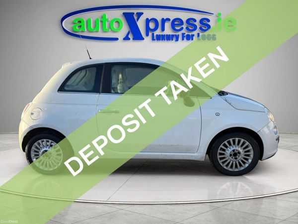 Fiat 500 Hatchback, Petrol, 2013, White