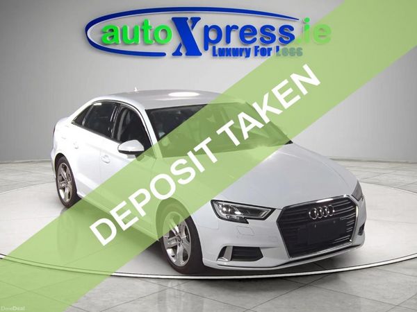 Audi A3 Saloon, Petrol, 2017, White