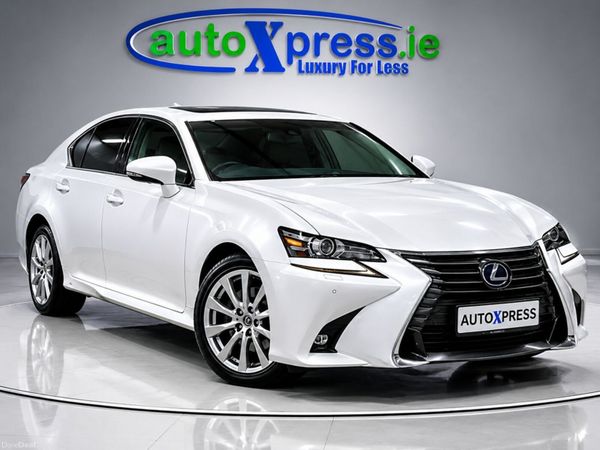 Lexus GS Saloon, Petrol Hybrid, 2020, White
