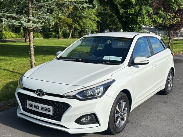 Hyundai i20 Hatchback, Petrol, 2019, White
