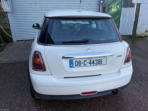 Mini One Hatchback, Petrol, 2008, White
